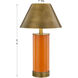 Molly 12 inch 2.30 watt Fuschia Rose Portable Rechargeable Table Lamp Portable Light in Fuchsia Rose, By Coco & Dash