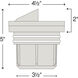 Hardy Island Shielded 12v 9.00 watt Bronze Landscape Well Light in Non-LED