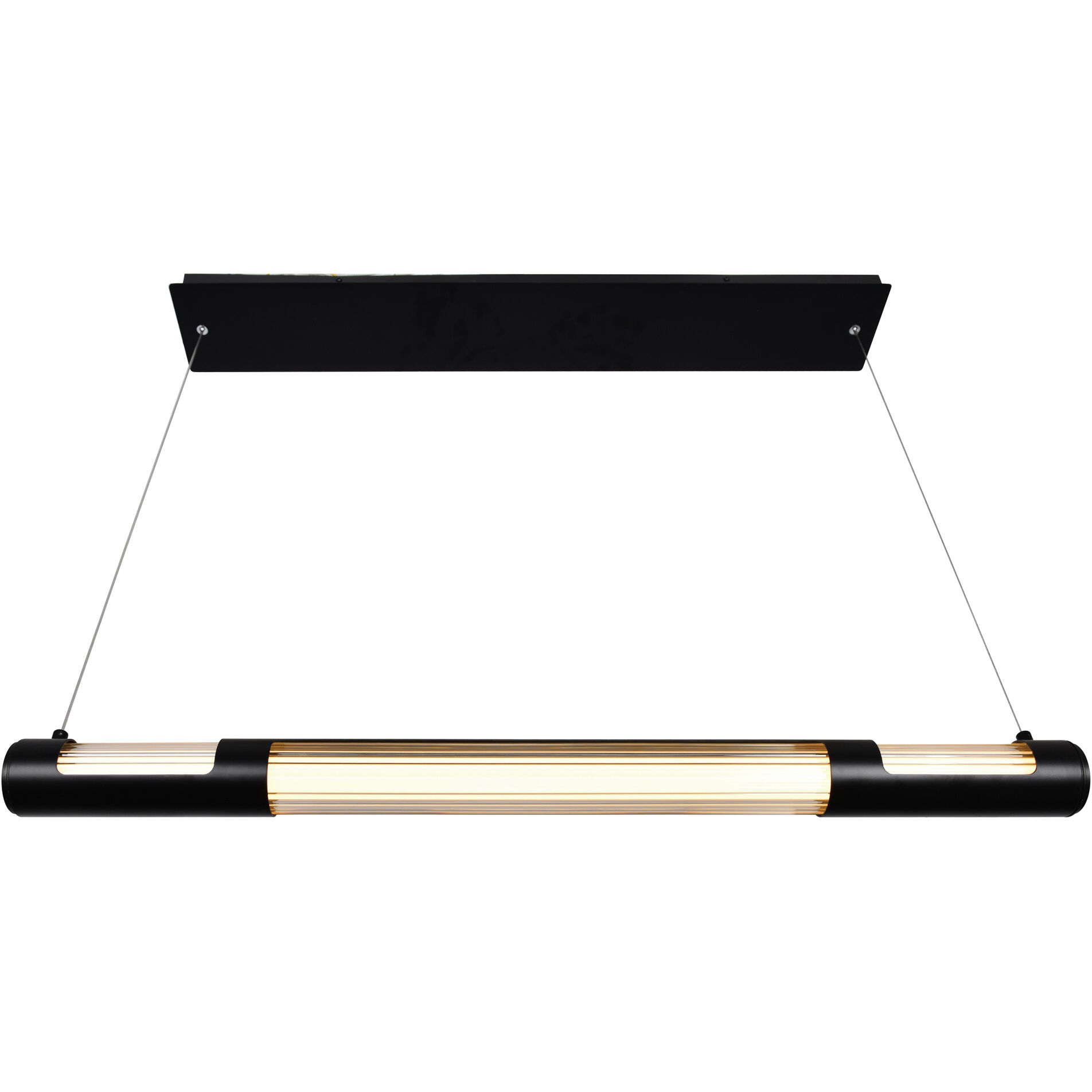 Neva LED 36 inch Black Island/Pool Table Light Ceiling Light