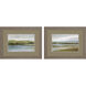 Foothills with Lake Green and Blue and Gray and Neutral Framed Art, Propac