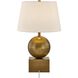 Brumfield 26.75 inch 100.00 watt Brass Table Lamp Portable Light, By Coco & Dash