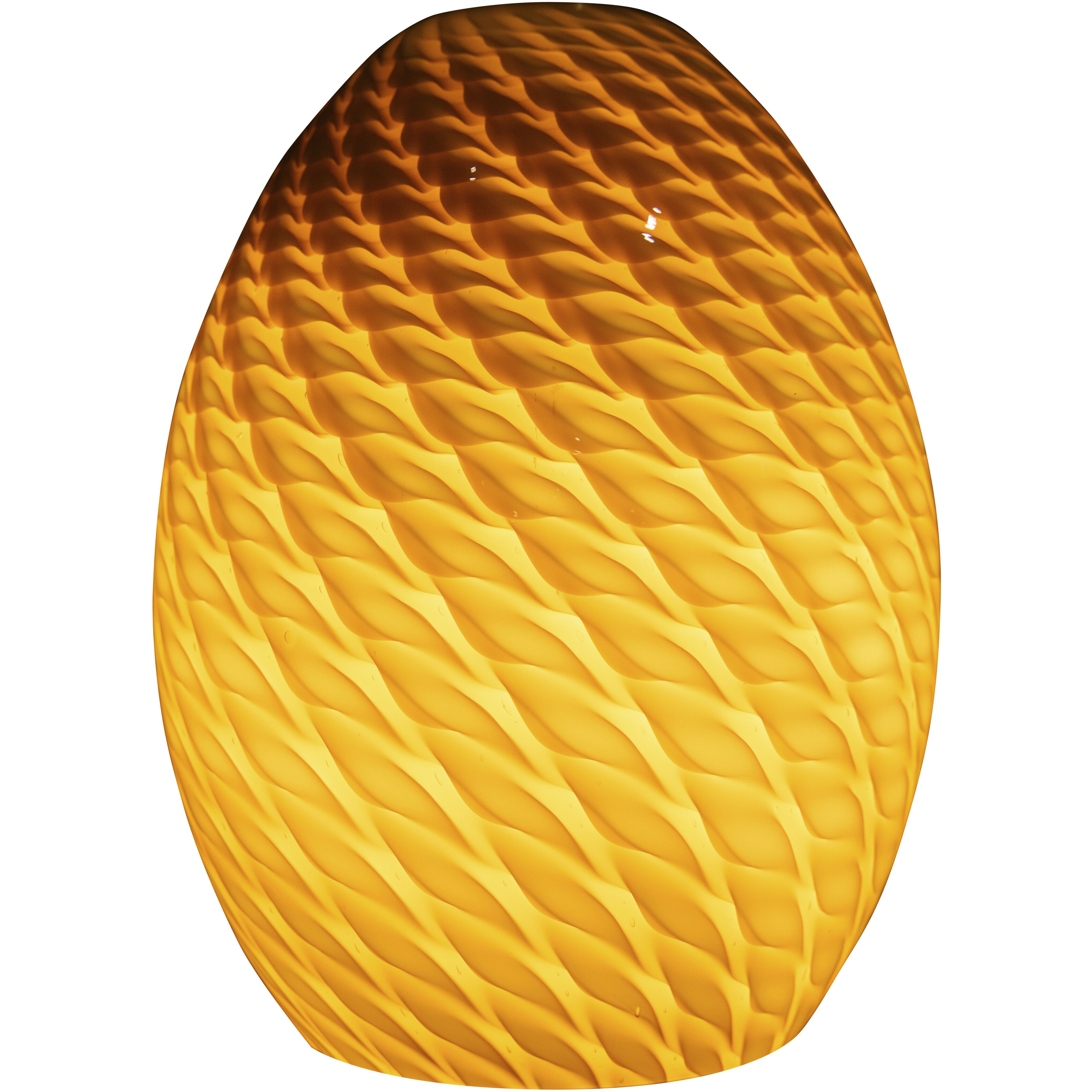 FireBird 6 inch Pendant Ceiling Light in Amber Firebird
