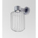 Sultana LED 15 inch Silver Outdoor Sconce