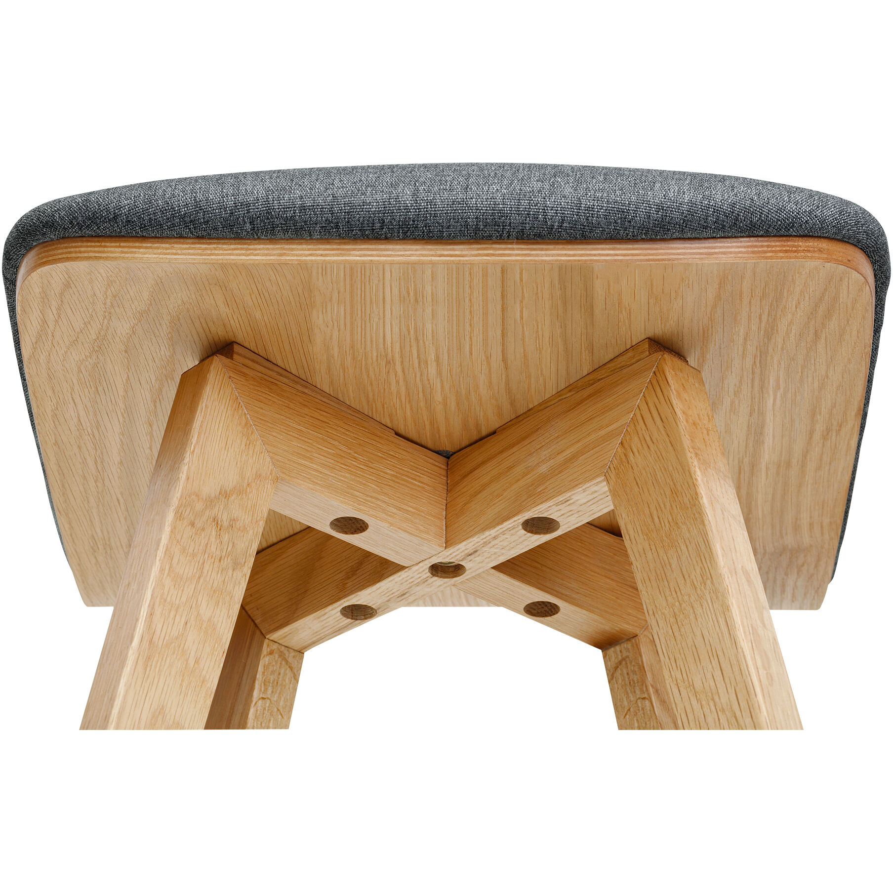 Napoli 34 inch Grey Counter Stool