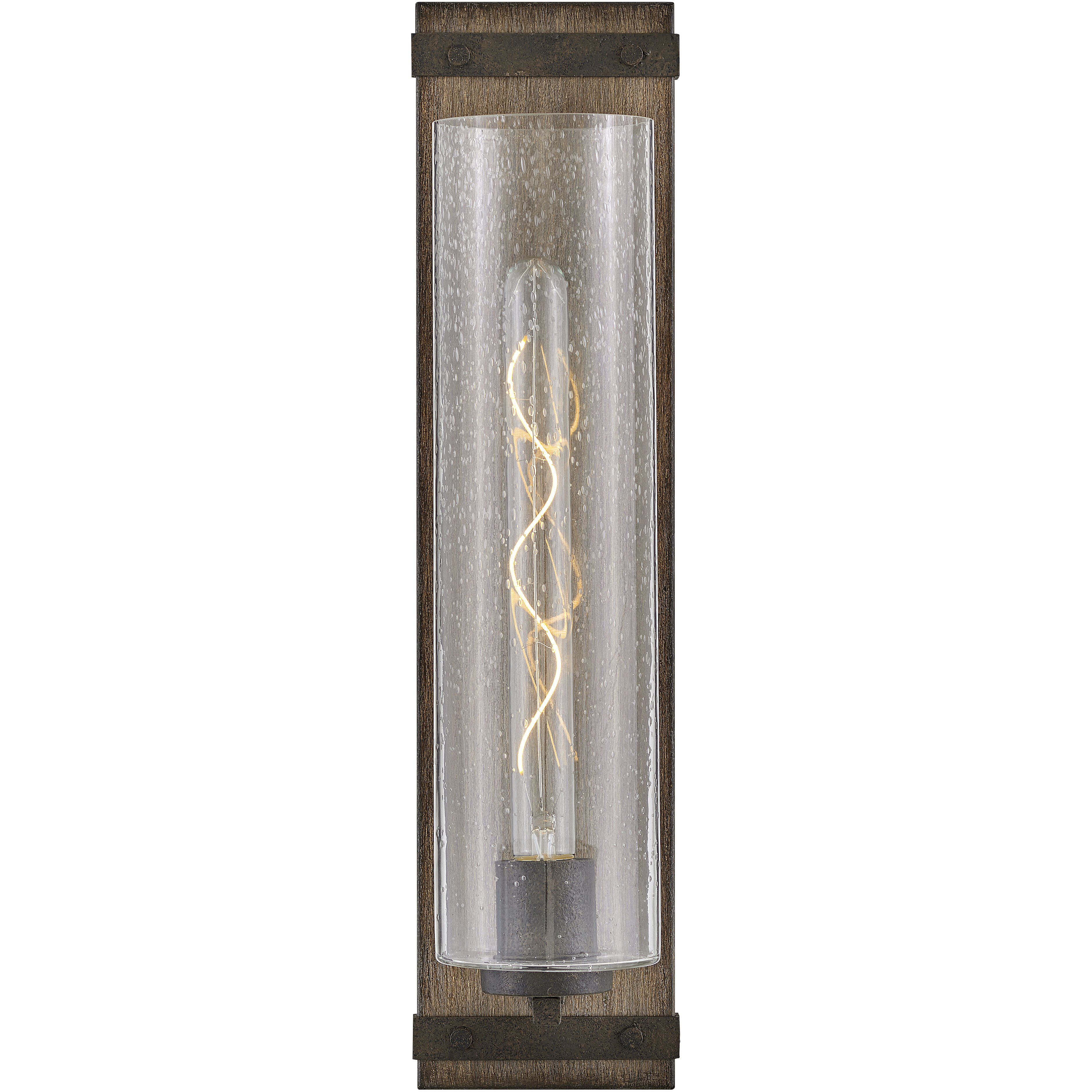 Sawyer LED 6 inch Sequoia with Iron Rust Vanity Light Wall Light