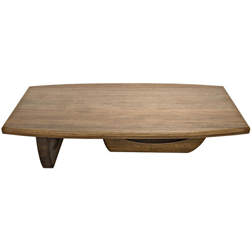 Douglas 72 X 37 inch Dark Walnut Coffee Table