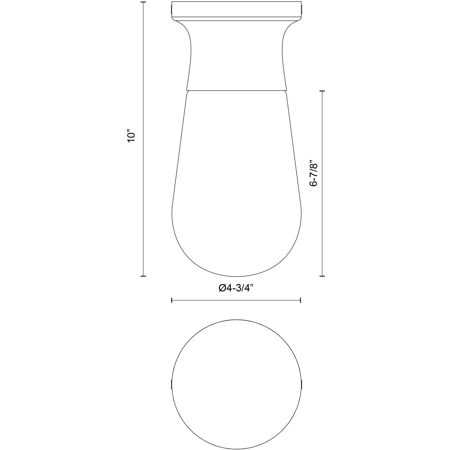 Alora Mood Marcel 1 Light 4.75 inch Matte Black Semi-Flush Mount Ceiling Light