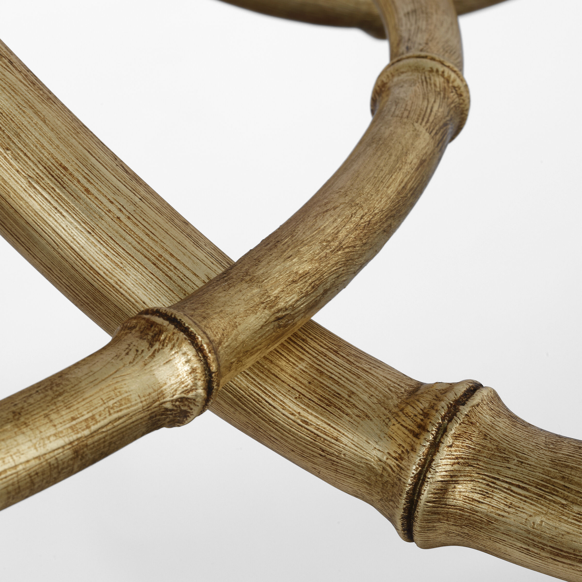 Fisher Weisman Alana LED 38.75 inch Gilded Plaster Chandelier Ceiling Light