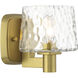 Drysdale 1 Light 5.38 inch Soft Brass Bath Vanity Wall Light