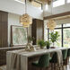 Kato 4 Light 18.75 inch REF Pendant Ceiling Light in Havana Gold