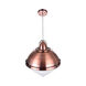 Cupola 1 Light 14 inch Copper Down Pendant Ceiling Light