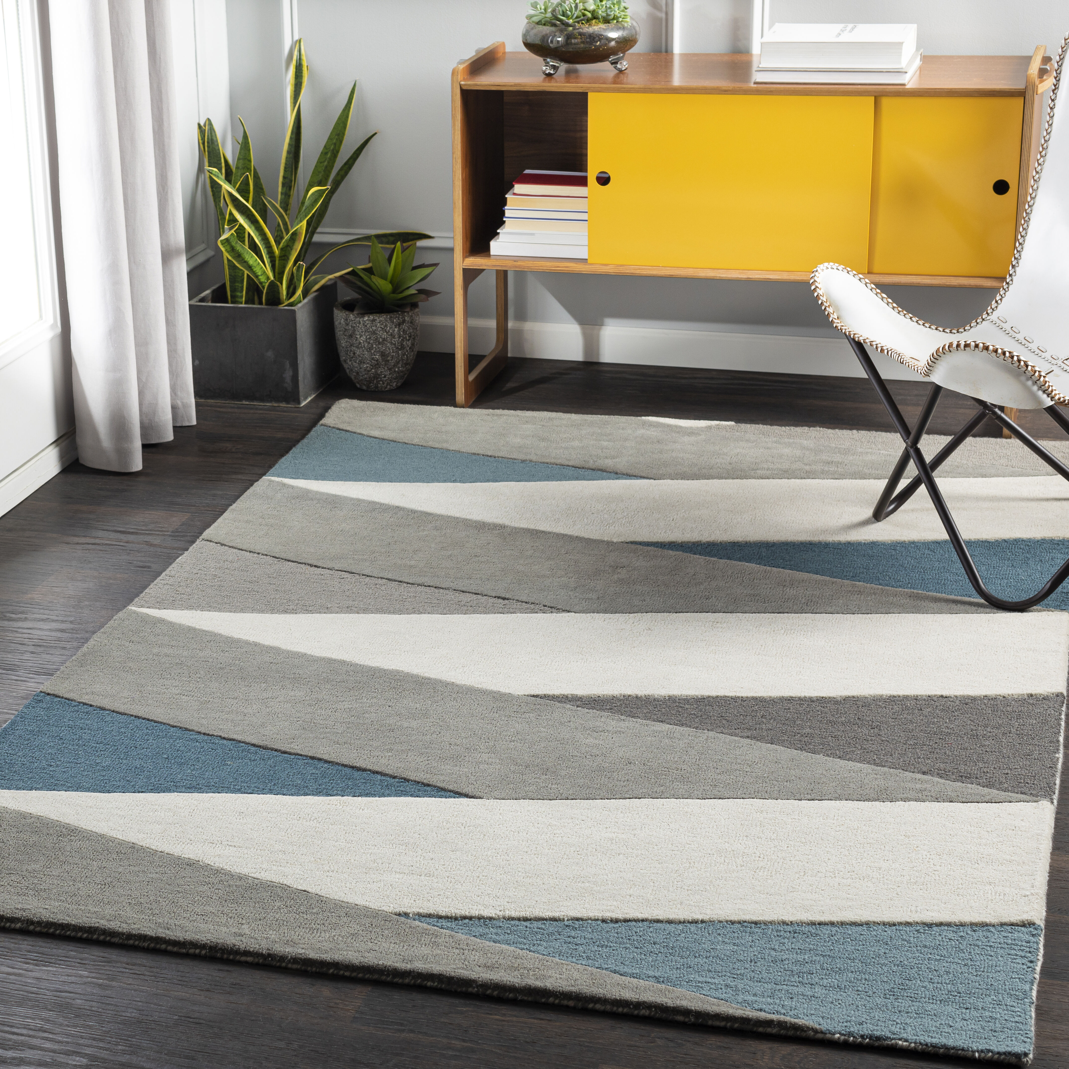 Brooklyn 144 X 106 inch Teal Rug in 9 X 12, Rectangle