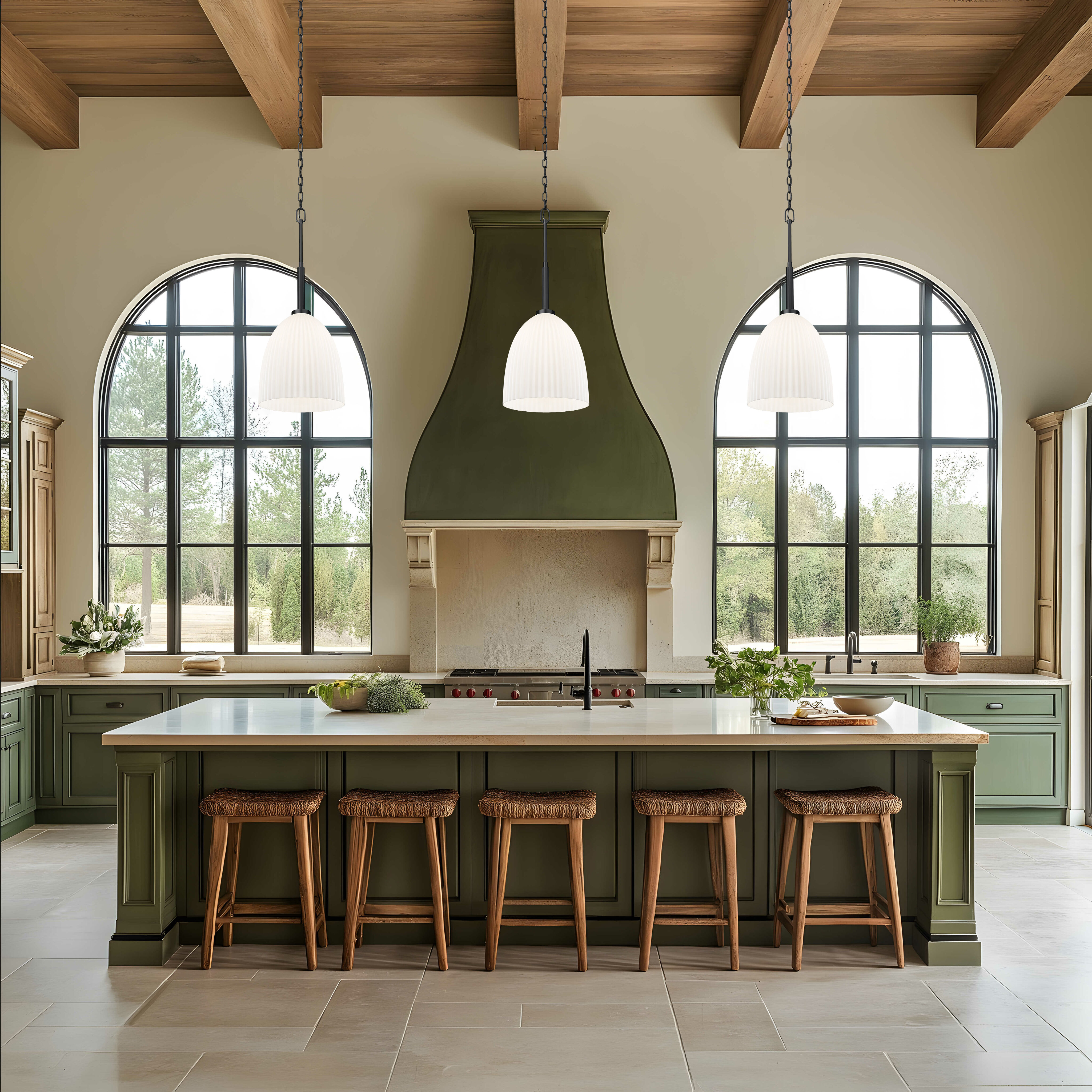 Naya 1 Light 11.75 inch Matte Black Pendant Ceiling Light