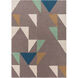 Scion 36 X 24 inch Brown and Neutral Area Rug, Wool