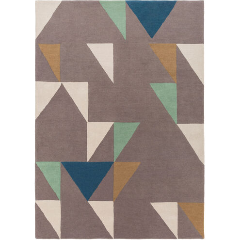 Scion 36 X 24 inch Brown and Neutral Area Rug, Wool