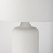 Melanie 30.5 inch White Table Lamp Portable Light