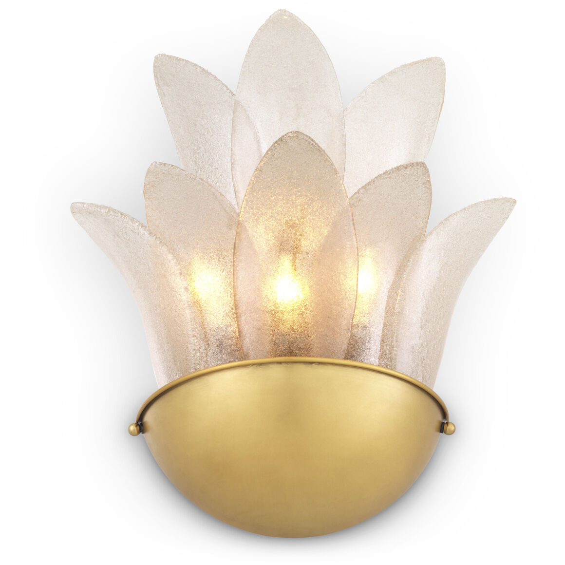 Melrose 4 Light 16.14 inch Antique Brass and Light Smoke Glass Wall Lamp Wall Light