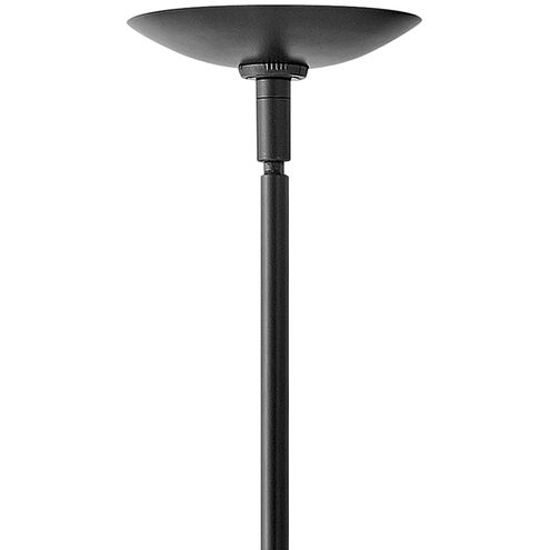 Warby 1 Light 13.5 inch Black Indoor Chandelier Ceiling Light in Clear