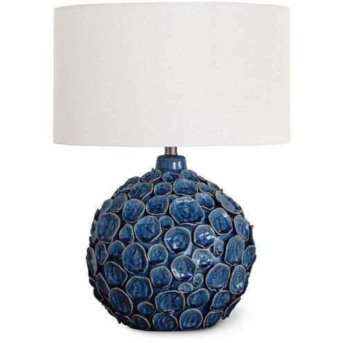 Lucia 26 inch 150.00 watt Blue Table Lamp Portable Light