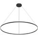 Cerchio 70.88 inch Black Pendant Ceiling Light