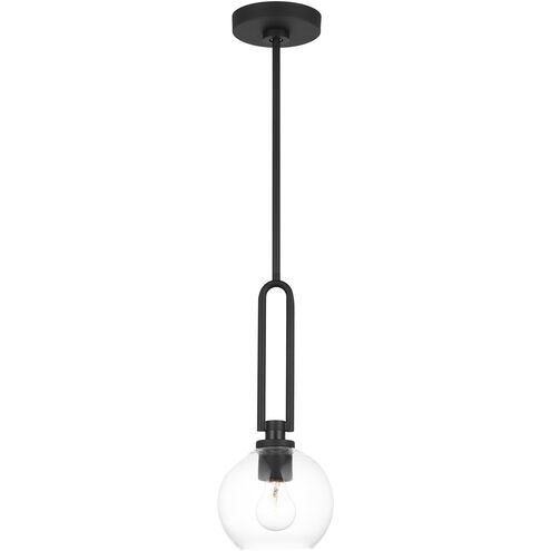 Codyn 1 Light 10 inch Midnight Black Mini-Pendant Ceiling Light