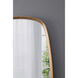 Wayne 37.4 X 27 inch Brown Wall Mirror