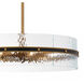 Reagan 6 Light 24 inch Matte Black Pendant Ceiling Light, Large