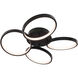 Hover 1 Light 23.5 inch Black Pendant Ceiling Light