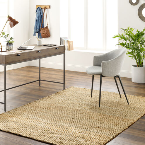 Coil Natural 90 X 60 inch Tan Rug, Rectangle