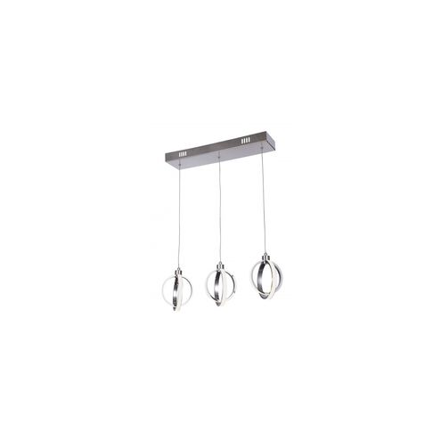 Canada LED 22 inch Chrome LED Kitchen Island Lighting Ceiling Light