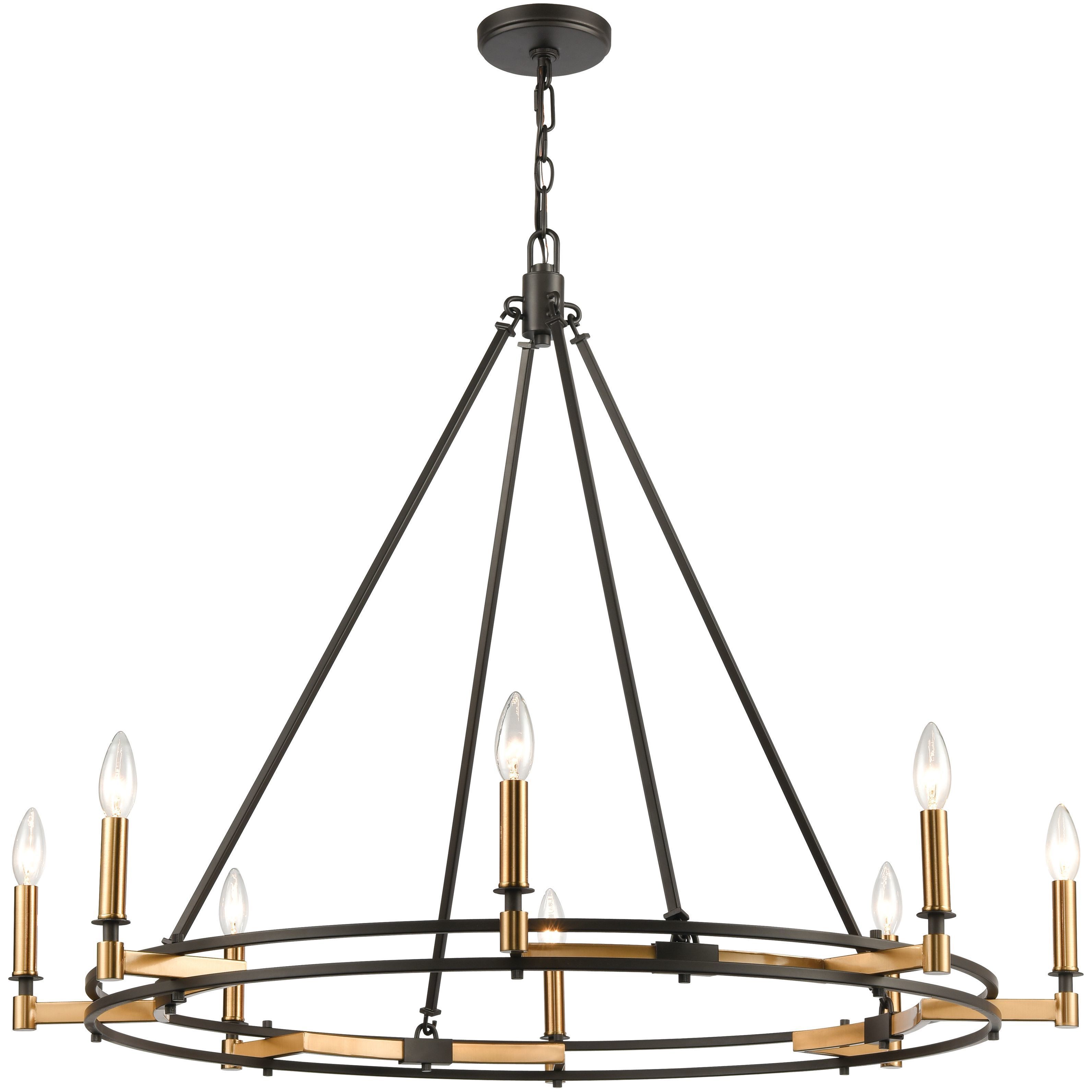 Talia 8 Light 38 inch Oil Rubbed Bronze Chandelier Ceiling Light