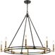 Talia 8 Light 38 inch Oil Rubbed Bronze Chandelier Ceiling Light