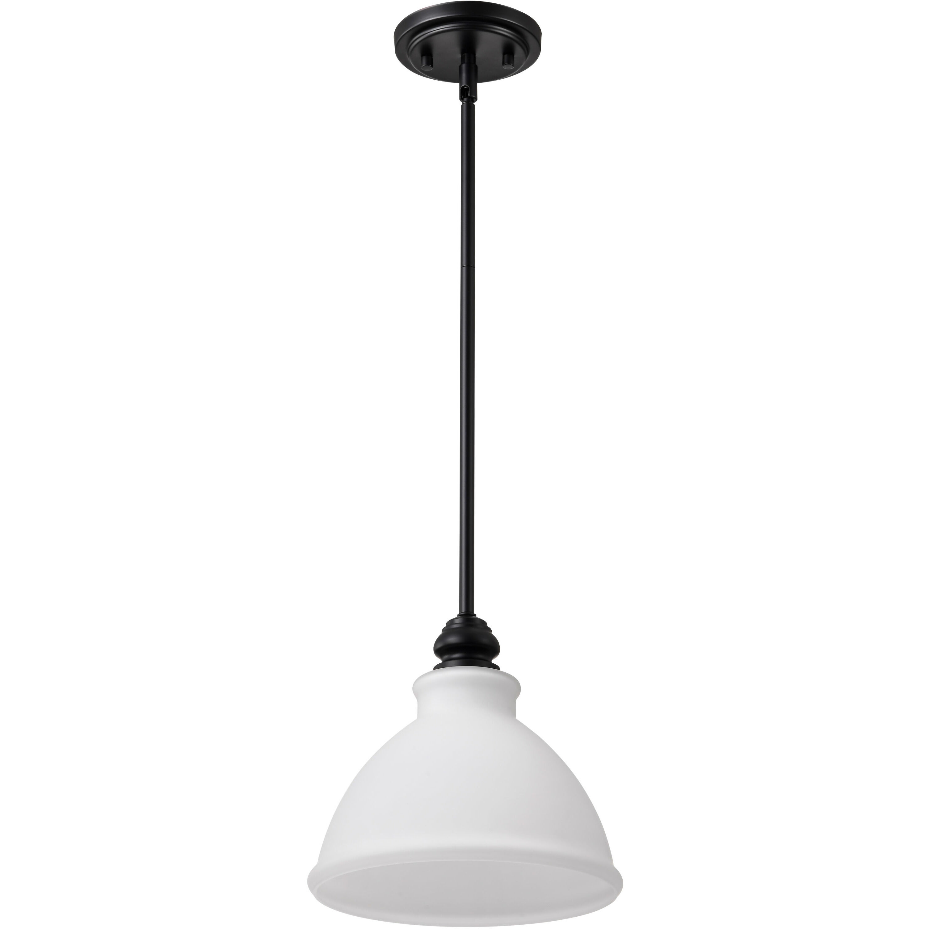 Russel 10 inch Matte Black Pendant Ceiling Light