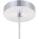 Kenneth 1 Light 13.5 inch Burnished Nickel Pendant Ceiling Light