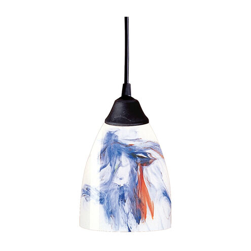 Maundays Bay 1 Light 5 inch Dark Rust Mini Pendant Ceiling Light
