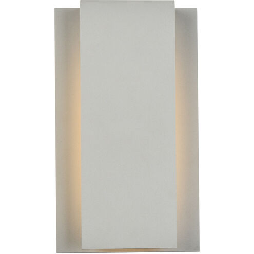 Raine 12 inch Silver Outdoor Wall Light