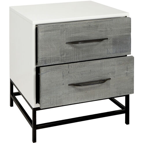 Dovetail Gray with White and Black Chest