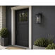 Cabana VX 1 Light 15 inch Black Outdoor Wall Mount