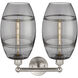 Edison Vaz 2 Light 17 inch Satin Nickel Bath Vanity Light Wall Light