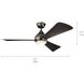 Sola 54 inch Olde Bronze with Brown Blades Ceiling Fan