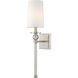 Mia 1 Light 5.5 inch Brushed Nickel Wall Sconce Wall Light