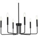 Willa 6 Light 26 inch Black Pendant Ceiling Light