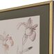Delicate Sketch 33146 Pink and Gray and Neutral Framed Art