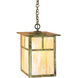 Mission 1 Light 15 inch Verdigris Patina Pendant Ceiling Light in White Opalescent, T-Bar Overlay