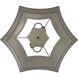 Hammond 2 Light 29 inch Antique Gold / White Linen / Natural Alabaster Pendant Ceiling Light