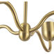 Alora Mood Effie 4 Light 27 inch Brushed Gold Chandelier Ceiling Light