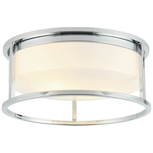 Framerton LED 11.88 inch Chrome Flush Mount Ceiling Light