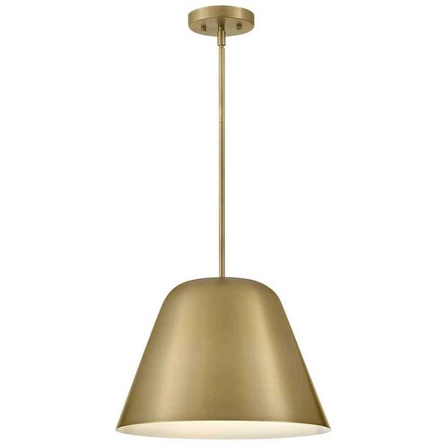 Madi LED 16 inch Lacquered Brass Pendant Ceiling Light