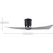 Atlas Lindsay 52 inch Textured Bronze with Walnut Blades Ceiling Fan, Atlas