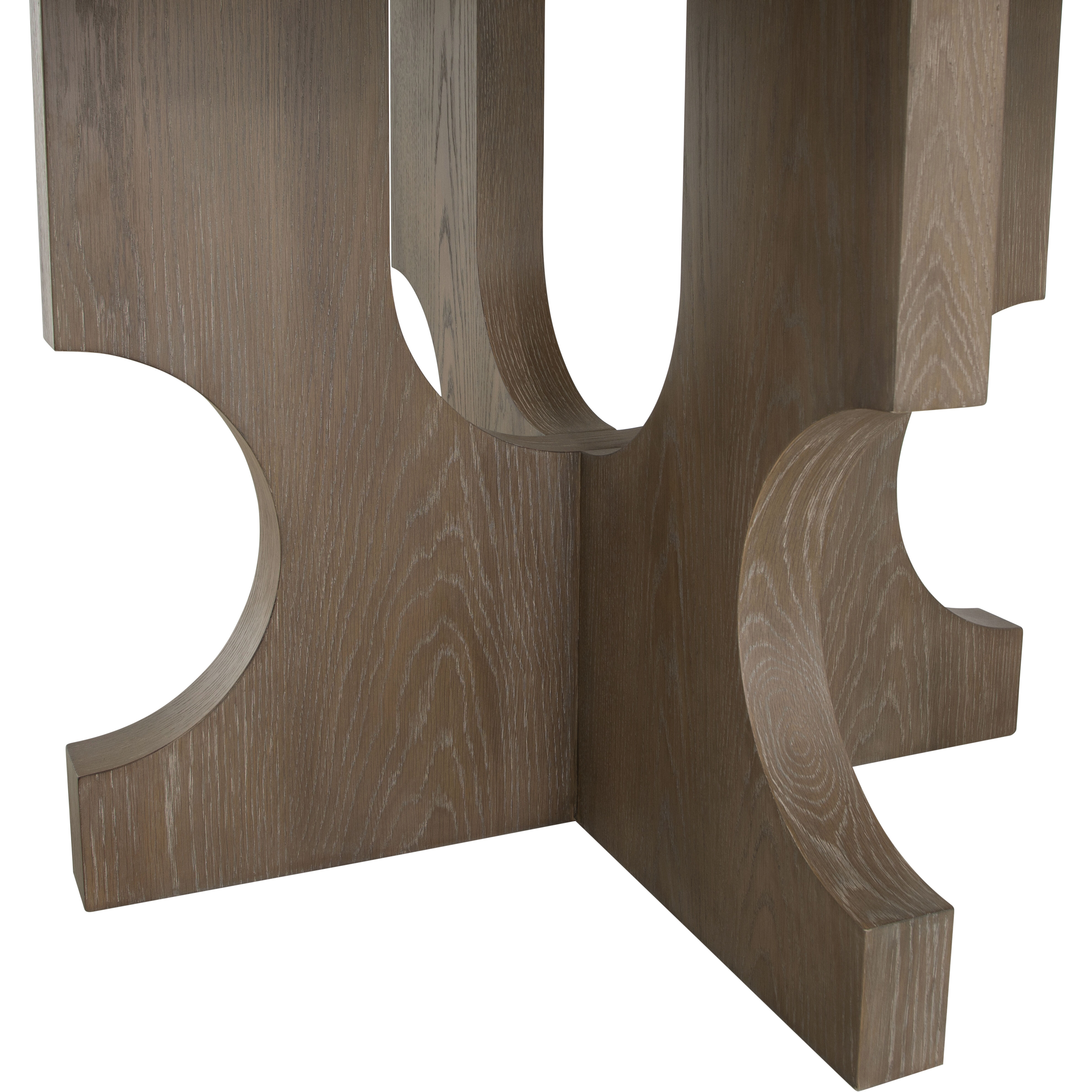 Sylvie 60 X 60 inch Cerused Natrual Dining Table